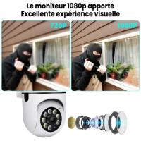 Cámara de vigilancia WiFi para exteriores, wifi HD 1080P 2.4 + 5G, zoom 4x, seguridad en el hogar con visión nocturna - details 2