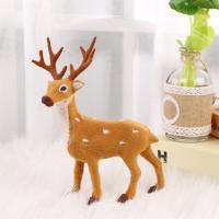 Reindeer De Peluche Simulación Para Decoración De Navidad Y Año Nuevo Tamaño 15/20/25/30/35/40cm Adornos De Ciervo Para El Hogar - details 6