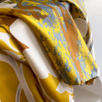 Pañuelo De Seda Premium Para Mujer Estampado De Paisley Verano Delgado Chiffon Scarf Muslim Transversal De Seda 2024 Nuevo - details 7