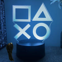 Lámpara De Noche LED NEON GAMER 3D Iluminación RGB Para Habitación De Juegos Decoración De Pared Luz De Mesa Personalizada Para Niños - details 23