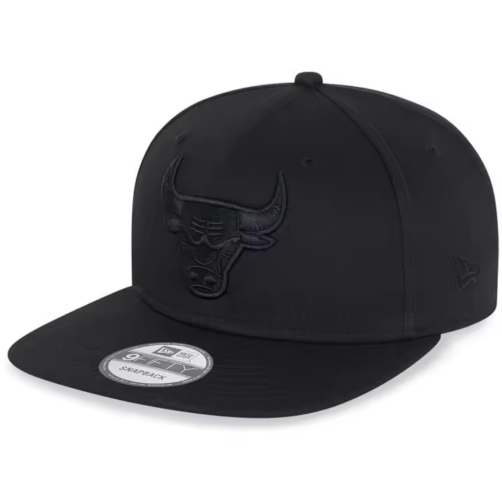 Gorra New Era Chicago Bulls para unisex en color negro - 1