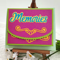 Caja De Regalo 3D Plegable Con Borde De Artesanía Y Marco Herramientas De Corte Metálico Para Scrapbooking Decorativo Y Encaje Manual - details 18