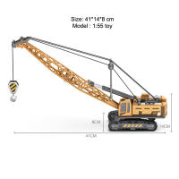 Juguetes De Maquinaria De Construcción Para Niños Camión Grúa Excavadora Pala Elevadora En Miniatura Escala 1:55 Metal Y Plástico - details 2