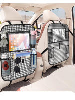 Organizador De Coche Para Asiento Trasero Con Soporte Para Tableta Táctil Bolsillos De Almacenamiento Y Protección De Sillín Accesorios De Coche - details 10