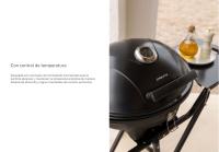 Create - Barbacoa Eléctrica Plegable, 5 niveles regulables, Control de temperatura - BBQ SURFACE 2 IN 1 - details 3