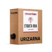 Vino Tinto Etiqueta Roja en bag in box 5 litros - Vinoenbox.com - Urizarna - details 0