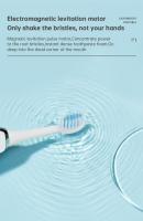 Toothbrush Eléctrico Sonic Tongwode IPX7 Impermeable Para Adultos Cepillo Suave Intercambiable Con 6 Cabezas De Dientes Para Uso Doméstico Y Parejas - details 4