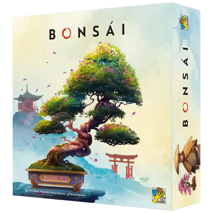 Dv Giochi Bonsai Juego de Mesa - 1 a 4 Jugadores - Modo Solitario - Juego Bonito - Ambientación Japonesa - 1