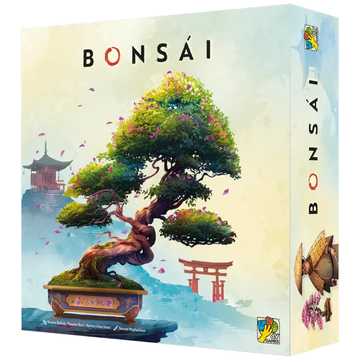 Dv Giochi Bonsai Juego de Mesa - 1 a 4 Jugadores - Modo Solitario - Juego Bonito - Ambientación Japonesa - 1