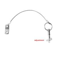 2pcs 6mm Pinzas De Liberación Rápida Con Correa Para Remolques Y Barcos Yachts Techo Bimini Herramientas De Palanca De Cubierta Acero Inoxidable 316 - details 3