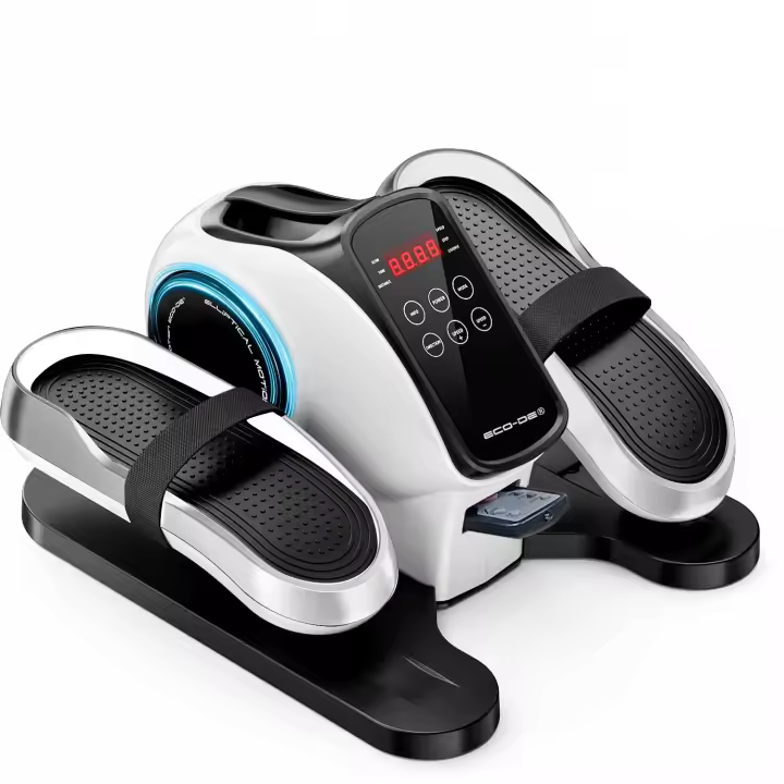 Mini Eliptica Electrica con 30 Niveles de Velocidad, 5 Funciones, Pedales con Correas, Pantalla LED, Mando a Distancia, Silenciosa y Portable - Pedaleador Electrico para Mayores y Ancianos ELLIPTICAL MOTION - 1