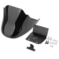 Spoiler Delantero Negro Para Motocicleta Guardabarros Air Dam Barra De Barro Para Harley XL Sportster 883 1200 Adorno Frontal De Carrocería - details 4