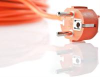 Cable Alargador, prolongador de corriente, 5m, 10m, 15m, 20m y 30m , color naranja, ideal uso permanente en exterior o en obras, para uso exterior en jardines, espacios húmedos, espacios interiores e industria. - details 3