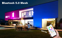 Lámpara De Inundación Inteligente RGB CW 50W Equivalente a 500W Luz LED Exterior Cambio De Color Con 16 Millones De Colores Tiempo Y Sincronización De Música - details 5
