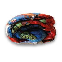 Avengers - Edredón Nórdico Avengers Marvel Los Vengadores - Rojo Azul Hulk Iron Man Thor Capitán América (Cama 90 - 105 cm) 180 x 260 cm - details 2