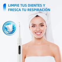 Cepillo De Dientes Eléctrico Sonic - Cuidado Y Eliminación De Calculo Portátil Para El Hogar Con 4 Cabezales De Reemplazo Incluidos - details 8