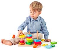 Set de Torres Apilables de Madera sostenible Woody - details 2