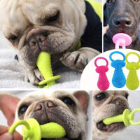 Juguete Masticable Para Perros Pequeños Forma De Hueso Resistente Al Mordisco Juguete De Goma Suave Para Entrenamiento Y Masticar - details 0