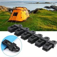 10pcs Clips De Plástico Para Remaches De Tenda Al Aire Libre Con Cierre De Cuerda Antiviento Punto De Pulla Accesorios De Tenda - details 0