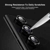 Protector De Cámara Para Samsung Galaxy A36 06S 05S 15 25 35 55 16 Anillo De Metal Con Lente De Vidrio Templado Anti- Rayones Tapa Protectora - details 1