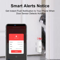 Sensor De Vibración Inteligente Zigbee ONENUO Con Alarma De Movimiento Y Notificaciones En Tuya Smart Life Registra Historial De Alarmas - details 3