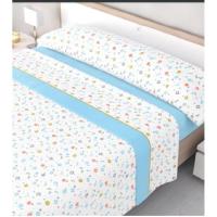 Sábanas Invierno Coralina Doble Perchado 200grs Frida Azul-Mercatienda.es - details 6