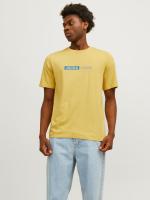 Jack & Jones Hombre camiseta algodón de 160 grs Mod JWHNEO Logo estampado moda casual informal Ref 255043 - details 4