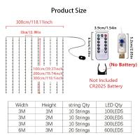 Luces De Encaje LED Para Ventanas Y Habitaciones Con Enchufe USB Decoración Festiva Para Bodas Navidades Y Año Nuevo - details 6