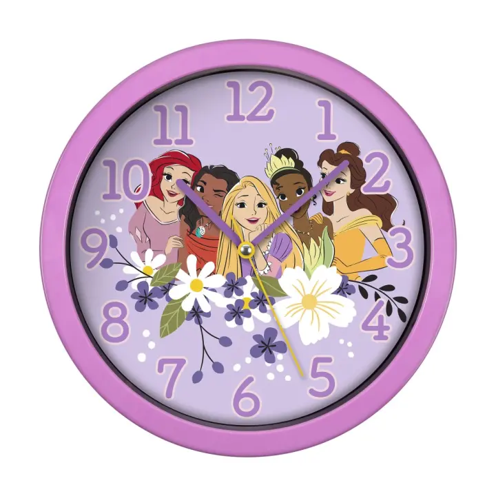 RELOJ ANALÓGICO DE PARED PRINCESAS DISNEY - 1