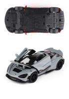 Coche Deportivo a Escala 1:32 765LT Juguete De Metal Con Luz Y Sonido Puertas Abiertas Vehículo Pull Back Regalos Para Niños - details 8