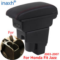 Soporte De Brazos Para Honda Jazz 1 Armrest Caja De Almacenamiento 2003-2007 Accesorios De Coche Material Cuero/Plástico ABS - details 0