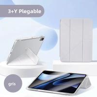 Funda De Cuero Para Tableta Samsung Galaxy Tab S11 Con Portador De Lápiz Y Soporte De Acrílico Transparente Protector Antichoque - details 8