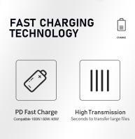 Cable USB C a USB C De 100W Para Carga Rápida Compatible Con Samsung Xiaomi Huawei OPPO MacBook pro IPad pro Cable De Datos Tipo C - details 0