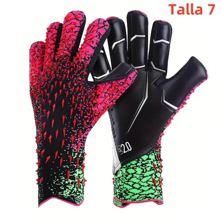 Guantes De Portero De Fútbol Para Niños Y Adultos Con Látex Grueso Protección Profesional Antideslizante Guantes De Meta De Fútbol - 1