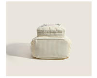 Mochila pequeña y bonita blanca para estudiantes, mochila escolar para otoño e invierno, 2023, nueva, pequeña, fresca, informal y exquisita. - details 13