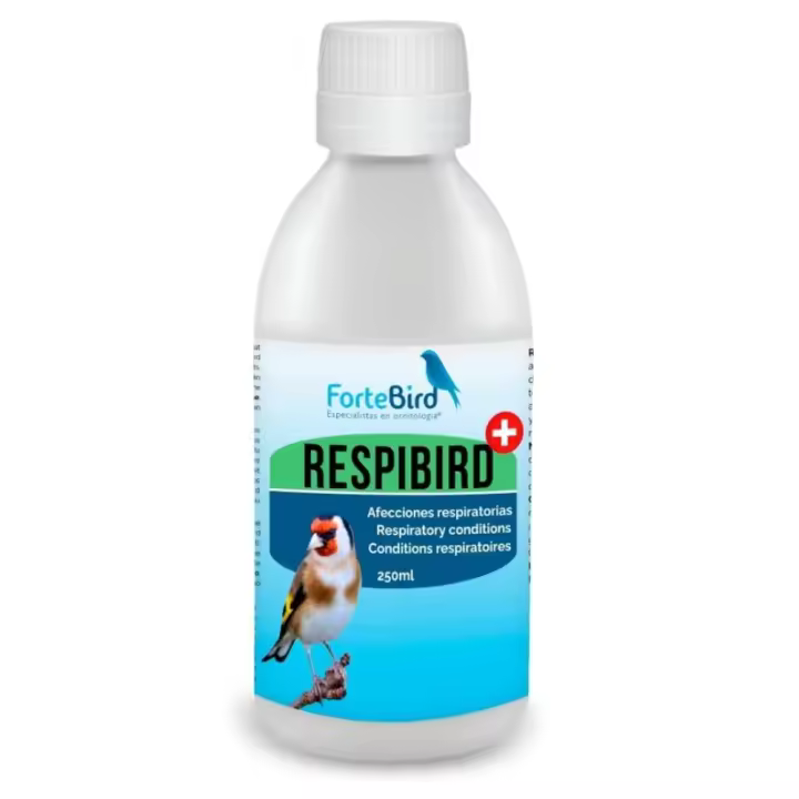 RespiBird  Afecciones respiratorias de aves 250ml Fortebird - 1