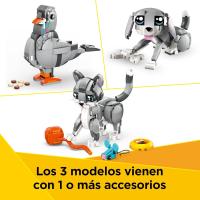 LEGO Creator  Gato Juguetón Transformable en Perro de Juguete o Paloma, Juego con Animales, Figuras Articuladas Lego 31163 - details 6