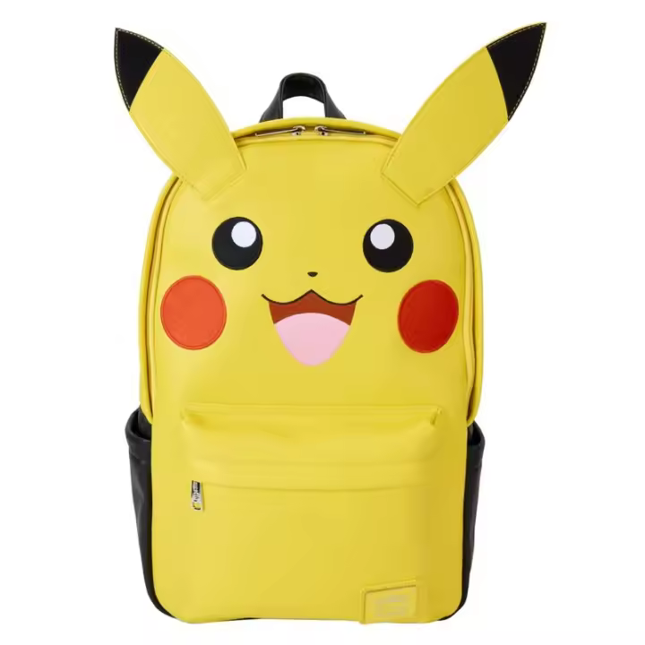 Mochila Pikachu Pokemon Loungefly 44cm. Mochila ergonómica con amplio espacio. Diseño resistente y versátil para llevar tus pertenencias con estilo. - 1