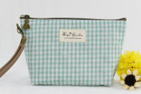 Neceser Pequeño Impermeable de vichy - Bagsgarden - details 3
