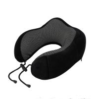 Almohada De Viaje En Forma De U De Espuma De Memoria Soporte Para Cuello Sin Bolsa De Transporte Tapones Para Los Oídos Y Máscara - details 2