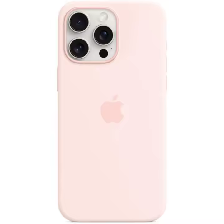 Iphone 15 pro max si case rosa - 1