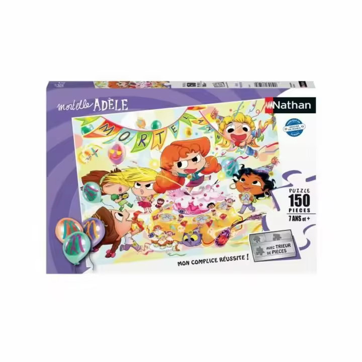 Puzzle Nathan Nathan Mortel Anniversaire Mortelle Adèle 150 Piezas - 1