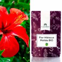 Camassia Flor de Hibiscus BIO Molida | Polvo de Hibisco | Estimula la Renovación Celular - details 0