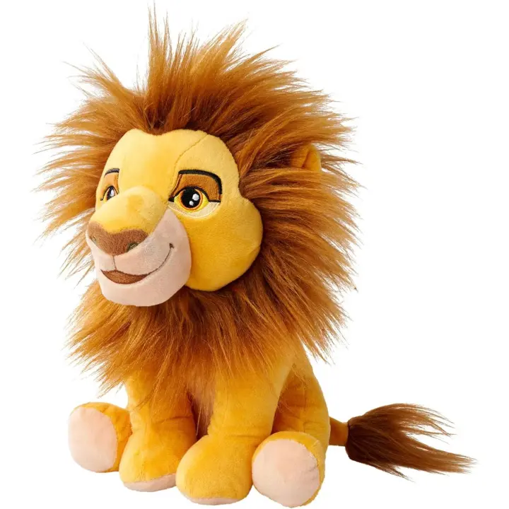 Simba- Disney Rey León, Mufasa Peluche de 25 cm, 30 Años del Rey León, Auténtico Producto Oficial Disney, Adecuado Desde los Primeros Meses de Vida (6315870073) - 1