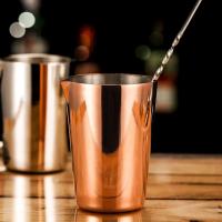 Tina De Cockta 500ML De Acero Inoxidable Para Mezclar Bebidas Utensilio De Barra Ecológico Y Duradero Herramienta De Mezcla De Vidrio - details 2