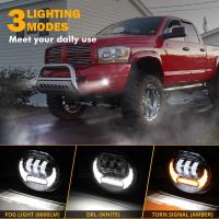 Lámpara De Neblina LED Para Coche 1 Par Señal De Giro Luz De Conducción Para Dodge Ram 1500 2002-2008 Dodge Ram 2500/3500 2003-2009 - details 4