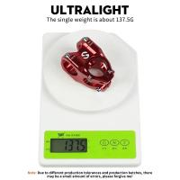 TOSEEK Tija De Bicicleta MTB 35mm CNC Ultraligera 0 Grados Elevación Durable Para DH AM Enduro Compatible Con Rueda Delantera 28.6mm - details 13