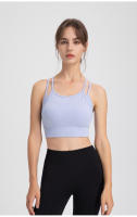 CA Sujetador short Deportivo sin costura para Mujer, ropa interior para Gimnasio, Fitness, ropa de entrenamiento de Dot Con espalda Cruzada, ropa Deportiva para correr, Chaleco de Yoga - details 11