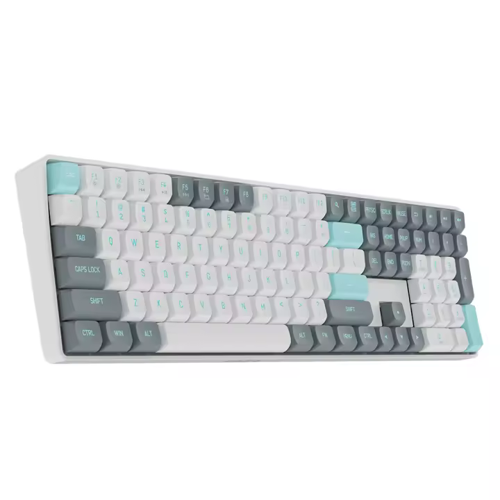 Teclado Mecánico Darkflash GD110 De 110 Teclas Con Cable USB Y Bluetooth Rojo Para Gaming Y Oficina Compatible Con PC Y Laptop - 1