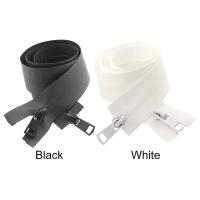 Cremallera Invisible Doble Slider Abierta De Nylon Para Costura De Chaquetas Y Abrigos Resistente Al Agua Para Hombres Y Mujeres - details 1